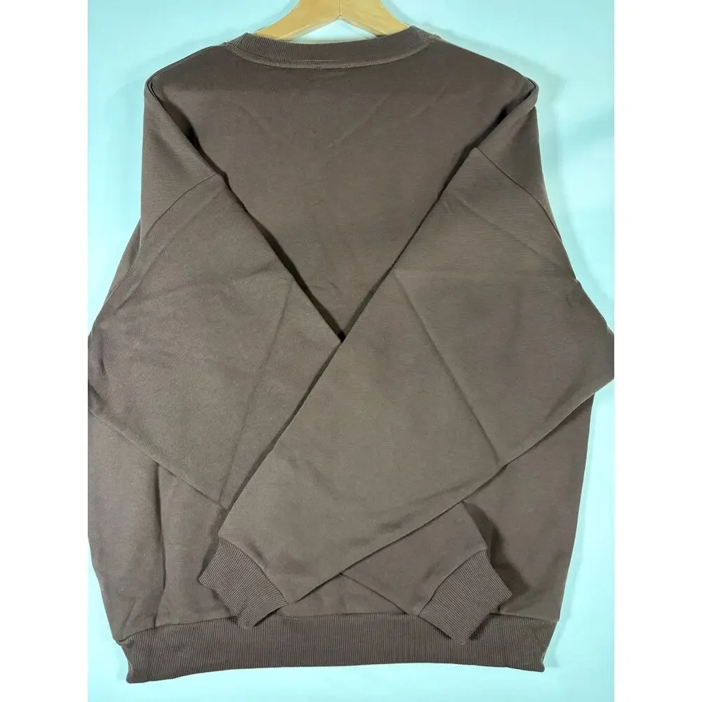 Alo Accolade Crew Neck pullover, Brownstone